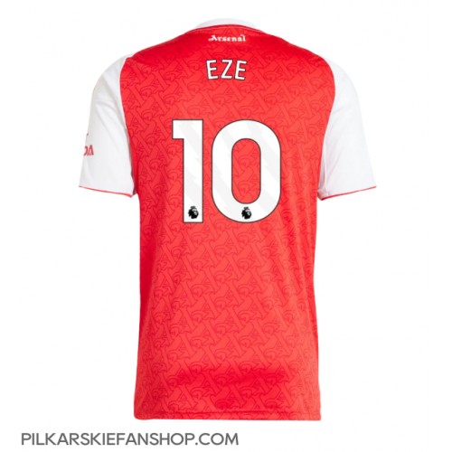 Koszulka piłkarska Arsenal Eberechi Eze #10 Strój Domowy 2025-26 tanio Krótki Rękaw Koszulka piłkarska Arsenal Eberechi Eze #10 Strój Domowy 2025-26 tanio Krótki Rękaw